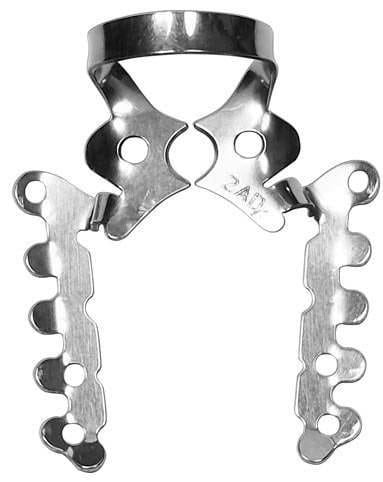 Rubber Dam Clamp - Blue Anodised Assorted Pair
